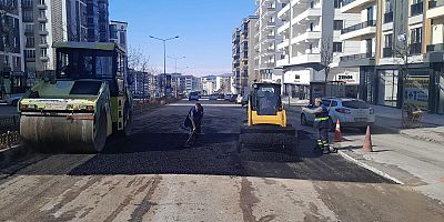 Büyükşehir Belediyesi Asfalt Sezonunu Erken Başlattı!